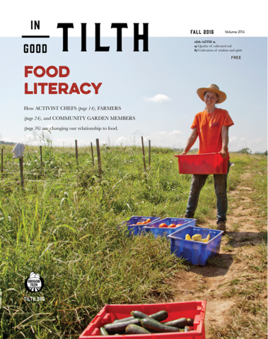 Fall 2016: Food Literacy issue cover